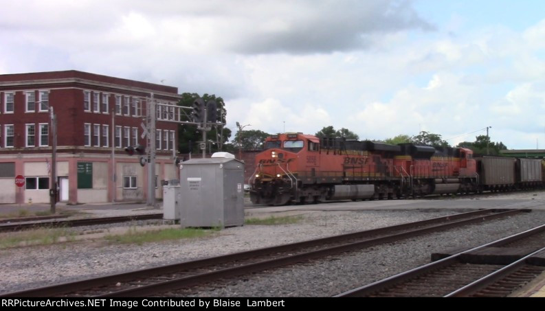 BNSF coal train